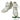 ☆ Hogan 霍根 White Suede & Patent Leather Heels Sneakers #39 白色麂皮和漆皮高跟運動鞋 39碼 - 257015607