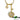 ☆Swarovski 施華洛世奇  Gold Tone Metal Rhinestone Necklace 金色金屬水鑽頸鍊  -257022277