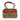 ☆ Coach 蔻馳 Beige & Red Canvas Hand Bag 米色和紅色帆布手袋 - 257020033