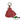 ☆ Hermes 愛馬仕 Pink Lambskin Carmen Charm 粉紅色小羊皮吊飾 - 257005755