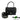 ☆ Valentino 華倫天奴 Black Lambskin Candy Studs 2Way Bag 黑色小羊皮飾釘兩用袋 - 257018314