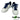 ☆ Alexander McQueen 亞歷山大麥昆 White Navy Calfskin Sneakers #39.5 白色深藍色小牛皮運動鞋39.5碼 - 257015943