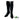 ☆ Salvatore Ferragamo Black Suede High Heel Long Boots 8.5 黑色麂皮高跟長靴8.5碼 - 247014289