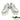 ☆ Christian Dior 迪奧 White Calfskin Sneakers #34 白色小牛皮運動鞋34碼 - 257020330