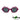 ☆ Chanel 香奈兒 Purple Resin Pharrell Sunglasses 紫色樹脂太陽眼鏡 - 257018693