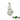 ☆ Chow Tai Fook 周大福 18K White Gold Diamond, Melee Diamond D0.125ct, d0.074ct Pendant 1.29g 18K白金鑽石, 碎鑽D0.125ct, d0.074ct吊墜 1.29g - 257021980