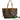 △ Louis Vuitton 路易威登 Brown Coated Canvas Monogram Neverfull MM Tote Bag M40156 啡色塗層帆布經典花紋托特袋 - 257018779
