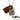☆ Hermes 愛馬仕 Brown Swift Calfskin Silver Plated Metal O'Kelly Necklace 啡色小牛皮鍍銀金屬O'Kelly頸鍊 - 257018856