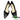☆ Nine West 玖熙 Black Lambskin Pumps 9 黑色小羊皮高跟鞋9M碼 - 257002091