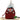 ☆ Fendi 芬迪 Wine Red Calfskin Backpack Charm 酒紅色小牛皮背包吊飾 - 257014294