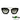 ☆ Prada 普拉達 Black Resin Gold Tone Metal Sunglasses SPR09Q 黑色樹脂金色金屬太陽眼鏡 - 257019807