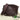 △ Loewe 羅意威 Purple Brown Calfskin Medium Pebble Messenger Bag 紫棕色小牛皮肩背袋 - 257017568
