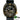 ☆ Seiko 精工 Black & Gold Rubber , Stainless Steel Automatic Watch 4R36-07L0 黑色和金色橡膠和不銹鋼自動錶 4R36-07L0 - 257019566