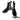 ☆ Fendi 芬迪 Black Lambskin Short Boots 37 黑色小羊皮短靴 37碼 - 257010582