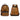 ☆ MCM Brown Coated Canvas Backpack 啡色塗層帆布背包 - 257022253